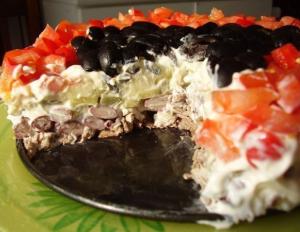 Салат "Коварство и любовь"