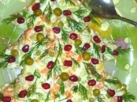 Салат "Новогодняя ёлка" - новогодние рецепты