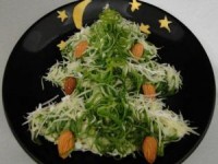 Салат с языком Елочка - новогодние рецепты