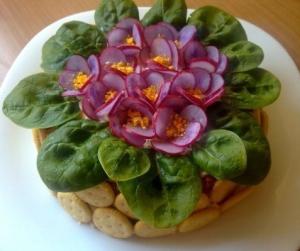 Салат фиалки