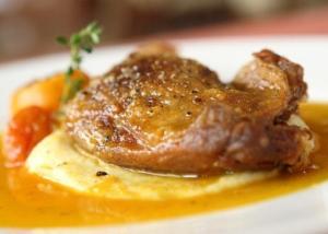 Утиные ножки в мандариновом соусе