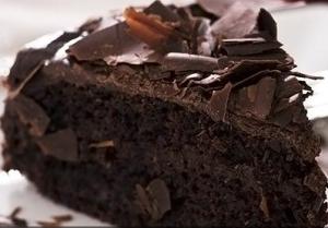 Шоколадный торт с масляным кремом из какао-порошка