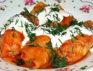 Голубцы по-закарпатски