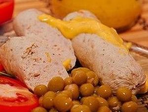 Домашние куриные сосиски