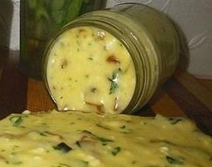 Домашний плавленый сыр с шампиньонами