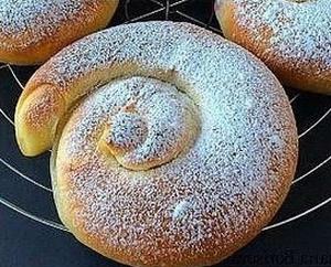 Испанские булочки "Ensaimadas"