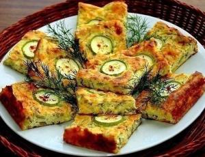 Кабачково-творожная запеканка