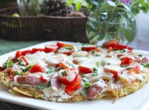 Картофельная пицца на ужин