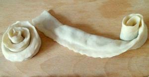 Манты-розочки 