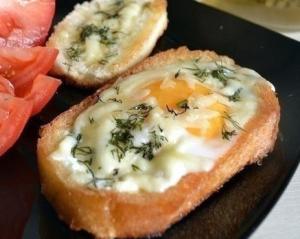 Необычный вкусный бутерброд