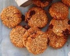 Полезное овсяное печенье без муки