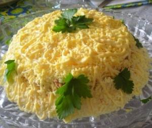 Потрясающе вкусный салат "Марсель"