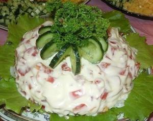 Салат "Мужские слёзы"