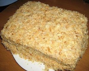 Самый быстрый и вкусный рецепт торта "Наполеон"