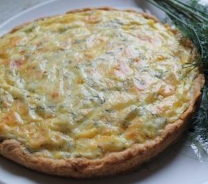 Сырно-творожный пирог