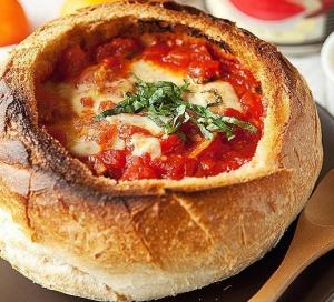 Сырный томатный суп 