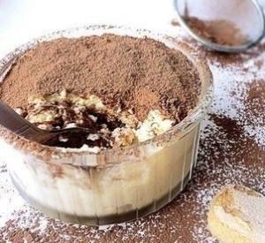 Творожный десерт в стиле "Тирамису"