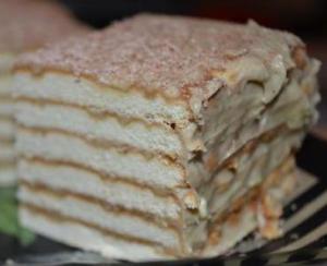 Торт из печенья