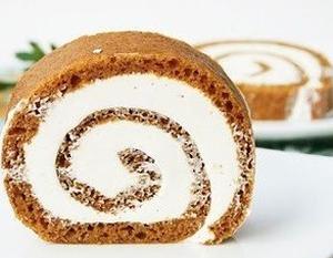 Тыквенный рулет с воздушным кремом