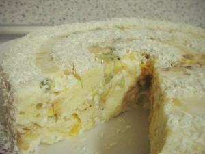 Фруктовый торт "Наслаждение"