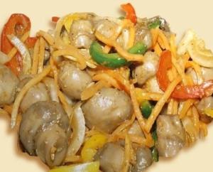 Шампиньоны по-корейски