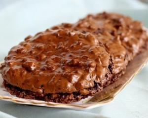 Шоколадно-ореховое печенье без муки