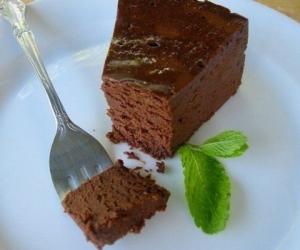 Шоколадное пирожное без муки