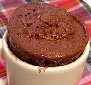 Шоколадный пирог в чашке