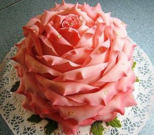 Торт "Роза"