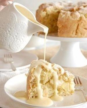 Ирландский яблочный пирог с курдом