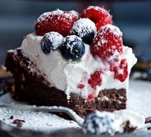 Шоколадный торт без муки