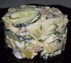 Мясной салат "Ростовский"