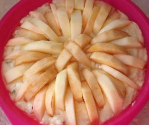 Творожно-яблочный пирог "Краски осени"
