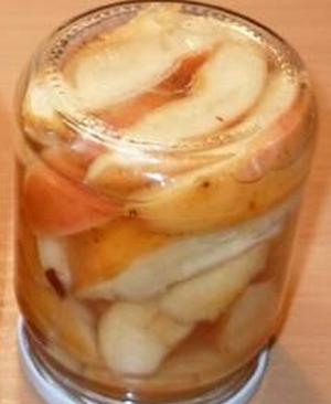 Яблоки на зиму в коричном сиропе на зиму