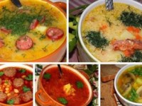 Рецепты приготовления супов