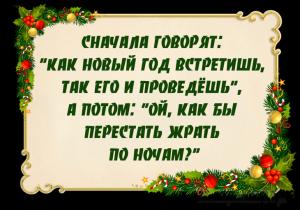 Новогодние анекдоты