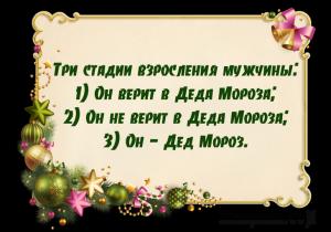 Новогодние анекдоты